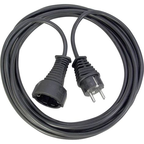 Brennenstuhl 1161450 alargador eléctrico negro 10 metros