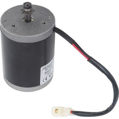 Moteur électrique 12V 100W pour scooter et vélo, avec pignon, idéal pour projets DIY de moto électrique. (1/5)