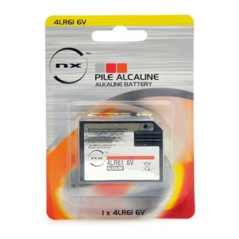 Pila 4LR61 Alcalina 6Vdc 38mAh NX
