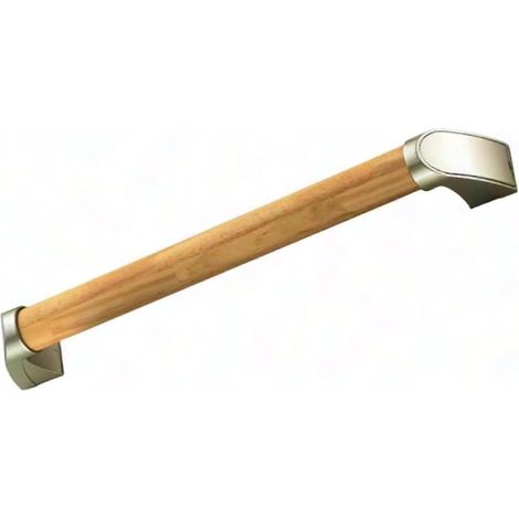 Massiver Haltegriff aus Holz fürs Badezimmer, 33 cm langer Badewannen-Sicherheitsgriff, rutschfestes Zubehör für Senioren und Personen mit eingeschränkter Mobilität - Yx (1/5)