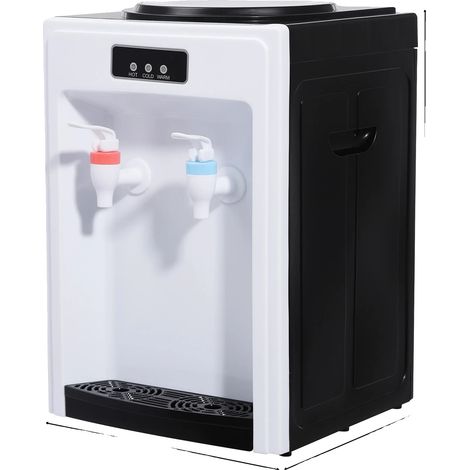 Dispensador de agua fría y caliente, para uso en oficinas, blanco, UE (1/2)