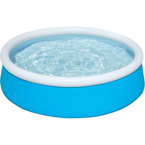 TrAdE Shop Traesio - Piscina Gonfiabile Fuori Terra Rotonda Per Bambini ø152x38cm 477lt Giardino 57241 -