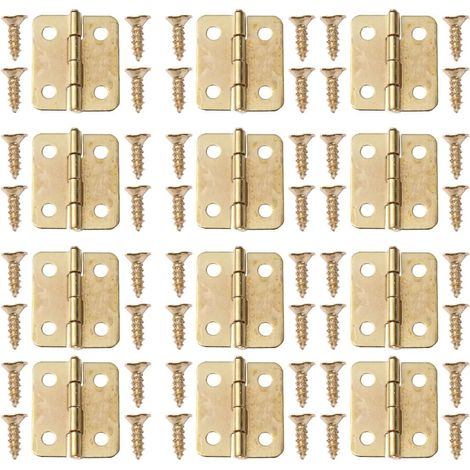 Scharniere aus Gusseisen für Holzkisten Packung mit 100