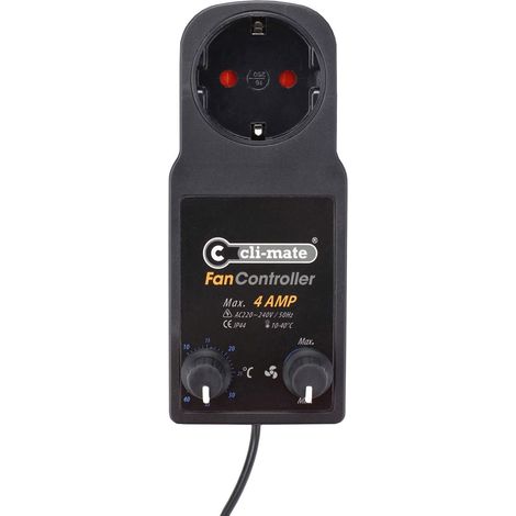 CLI-MATE FANCONTROLLER 4A - Température + Vitesse