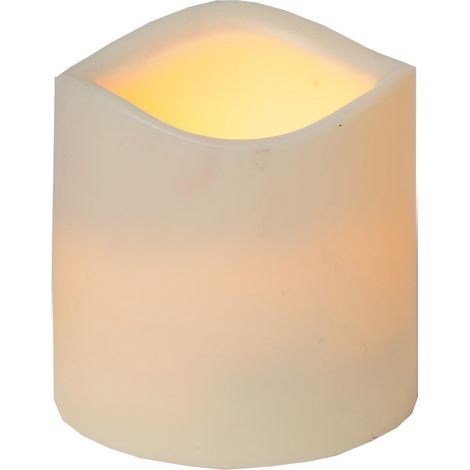 LED-Leuchtkerze aus Kunststoff, flackernd, ca.7,5 (1/5)