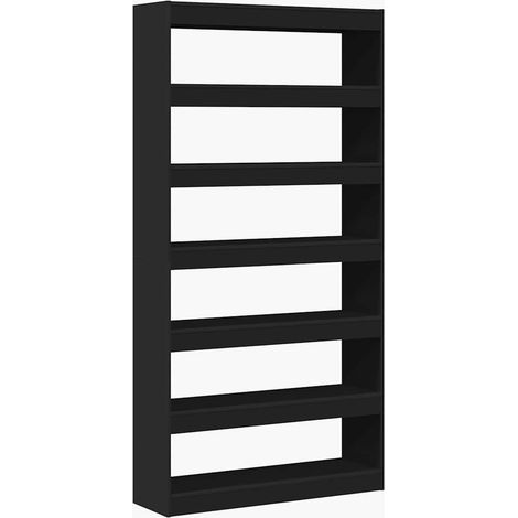 Maison Exclusive - Armadio per Libri Nero 100 x 30 x 198 cm Legno multistrato