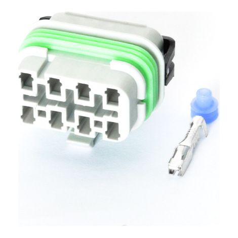 Connecteur étanche Delphi DJ7087B-2.8-21 pour usage domestique, adapté aux camions poids lourds et aux camions-pompes haute puissance 1518203 (1/4)