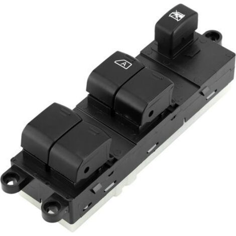 Elektrische Fensterheberschalter für Fahrzeuge, Hauptschalter für elektrische Fensterheber für Navara D40b Pathfinder Qashqai 2005-2016 25401-EB30B
