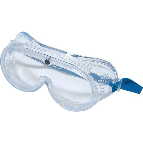 Schutzbrille mit direkter Belüftung Direkte Belüftung, klar (1/2)