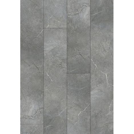 Mexen Silver Waves panneaux vinyle 1227 x 187 mm LVT Dryback 2,5 mm, sous-couche PVC, 4 V-Fuge, Pierre - F1344-1227-187-255-4V1 (1/2)