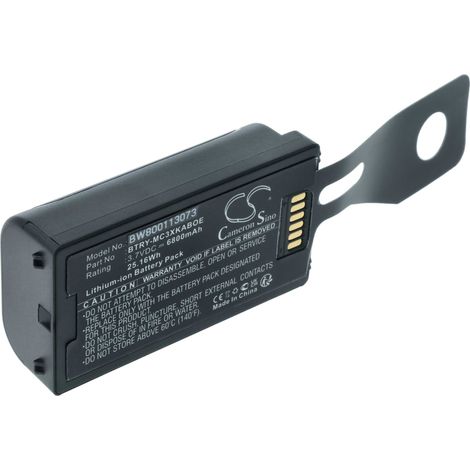 vhbw Battery compatible with Symbol MC3190-RL2S04E0A, MC3190-KK0PBBG00WR, MC3190-RL4S04E0A Barcode Scanner POS (6800 mAh, 3.7 V, Li-Ion) (1/5)