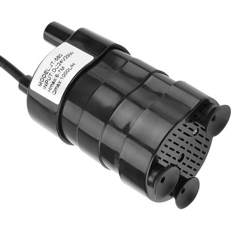 Mini pompe à eau submersible CC sans balais à haute pression hydraulique 24 V -20 °C à 90 °C (1/5)