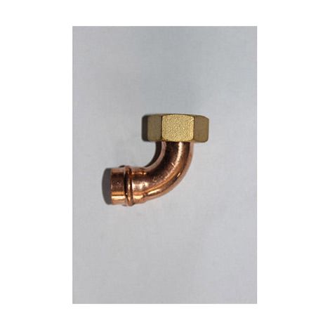 PrimaPlus 15mm Solder Ring Bent Tap Connector - Pack of 10 (1/2)