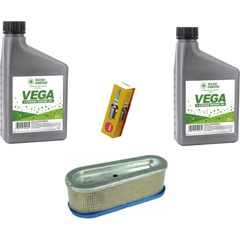 Kit tagliando revisione motore trattorino  rasaerba Twin Cut 102 - 122 (Stiga - Honda - Alpina - Mountfield - Viking e altri modelli) - 105006