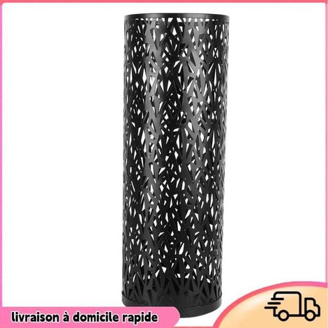 Porte-parapluie - DILWE - Rond en Métal - Design Creux - Résistant à la Rouille - Compact (1/4)