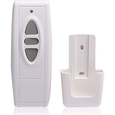 Kaelt - Télécommande universelle 433.92 MHz pour portail et garage – 3 boutons – Contrôle de stores électriques et volets roulants (1/4)