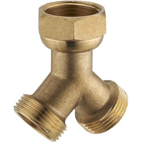 Doubleur laiton en 20x27 pour  robinet.