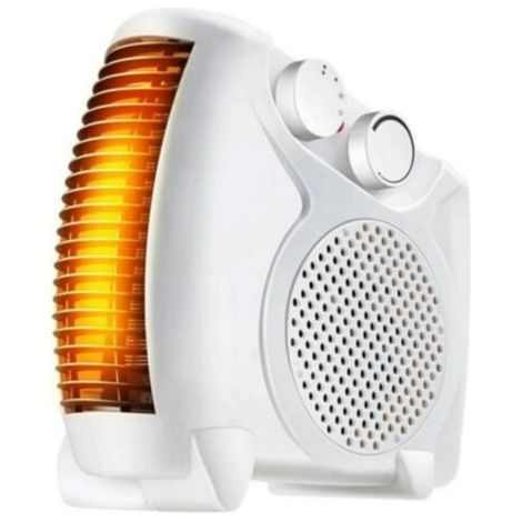 Mini chauffage d'appoint Xiaobai pour la maison, climatiseur compact, utilisation verticale et horizontale, chauffage pour bureau et salle de bain