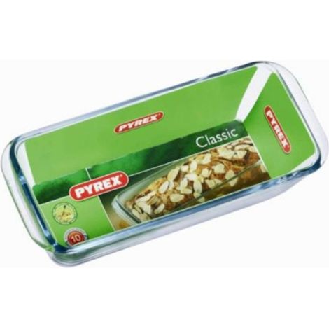 Stampo Tegame In Vetro Rettagolare Per Plumcake - 28×11×8 Cm