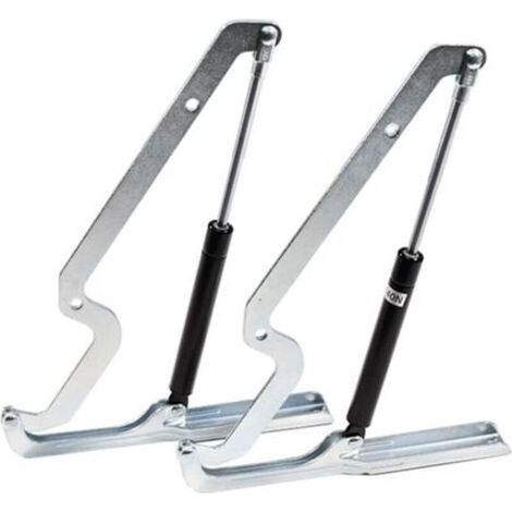 Kaelt - Lot de 2 charnières à piston à gaz pour Keter Store It Out Arc Max Ace Prem Elite – Résistantes aux intempéries – Installation rapide et facile (1/5)