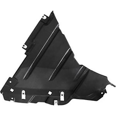 Plaque de protection inférieure droite pour roue de secours 51758082494 pour BMW Série 3 et 4 G80 G81 G82 (2020-2024) - Extension de passage de roue avant (1/5)