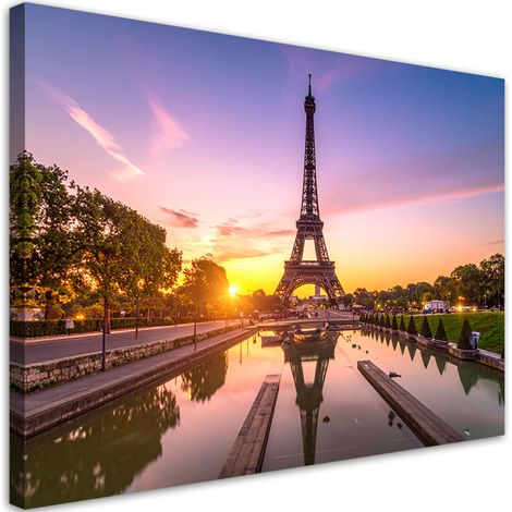 Leinwandbild Paris Eiffelturm Stadtlandschaft 30x20 (1/5)