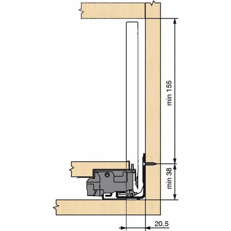COUL.LEGRABOX TIP ON 40 KG 350MM