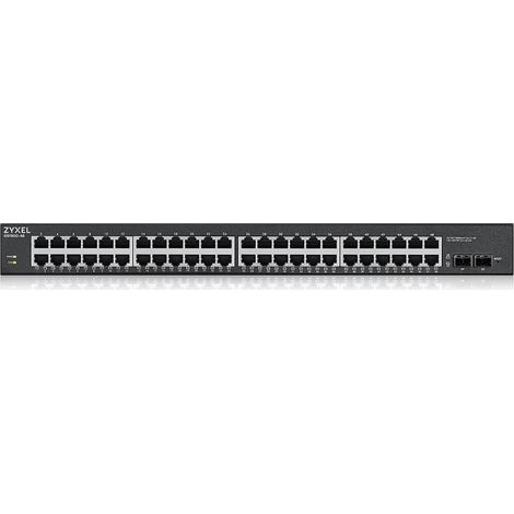 ZyXEL Switch 48x GE GS1900-48HP V2 48 Port Gbe L2 PoE (GS190048HPV2-EU0101F) (1/5)
