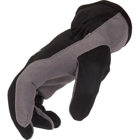 Guantes de trabajo Stocker cuero gris talla 9 cómodo transpirable