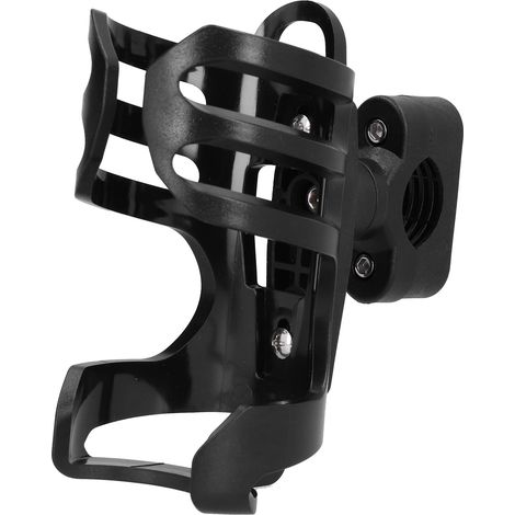Support porte-gobelet réglable universel pour guidon et pare-carter moto, fixation bouteille (1/5)