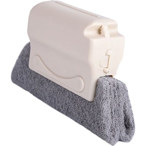 Abnehmbare beige Schwamm-Fensterbürste – Fugenbürste für den Innenbereich, PP 40 g (1/5)