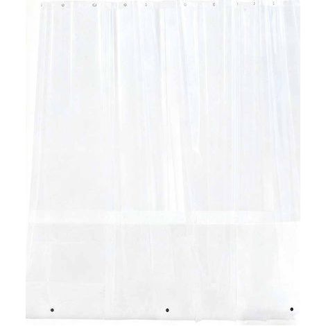 rideau de douche transparent,La taille est180x200centimètres, avec 3Un aimant (1/5)