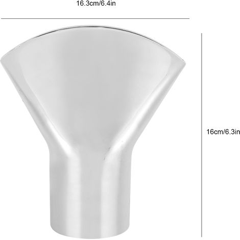 Buse de Fontaine Directionnelle avec Filetage Femelle en Plaque de Cuivre DN50 pour Jardin, Spa et Piscine (G2in) - Jet en Forme de Ventilateur
