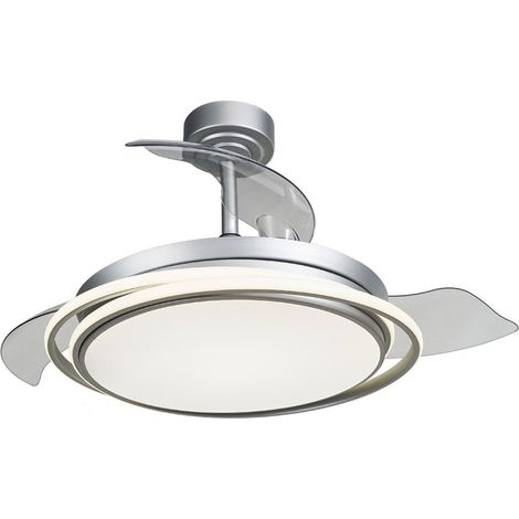 Antila Silver 60W 6000Lm CCT Dim LED Ventilatore con pale pieghevoli (1/5)