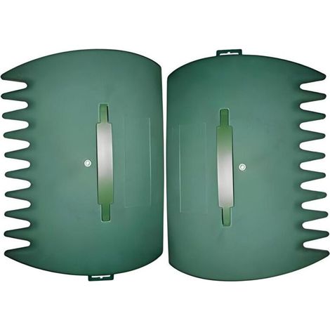 Ramasse-feuilles, pelle à feuilles de noisetier manuelle en 2 parties, nettoyage rapide des feuilles, des tontes de gazon et des déchets dans les jardins et les cours. (1/5)