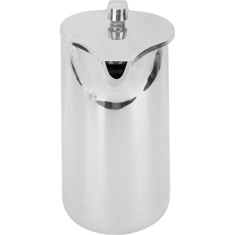 Théière en acier inoxydable 2L avec poignée ergonomique, pichet à eau et à jus pour boissons froides
