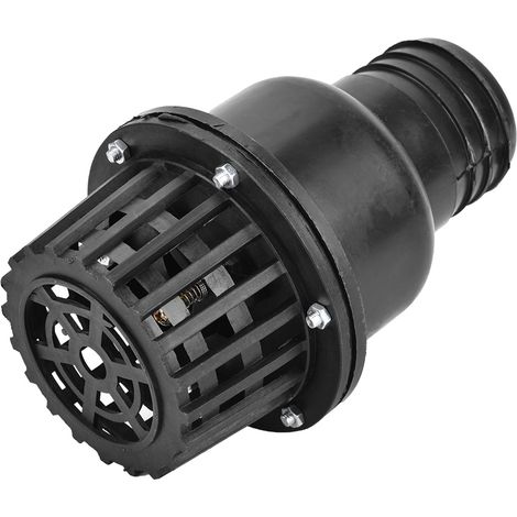 Clapet de pied noir PVC 2,5 pouces, vanne anti-retour plate basse pression pour pompe à eau et machine hydraulique (1/5)