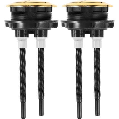 2 Pièces Bouton Double Poussoir, Abs, 48 Mm (1/5)
