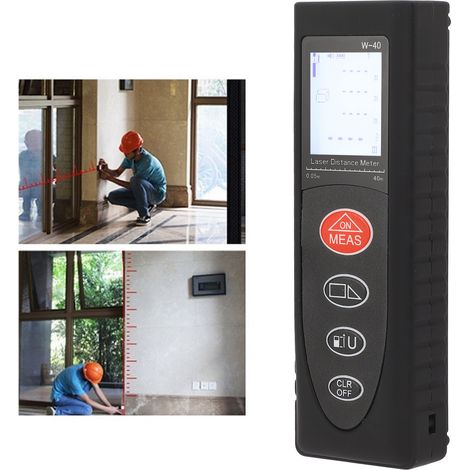 Télémètre portable rechargeable W-40 Mini avec règle électronique, portée de 40 m (1/5)