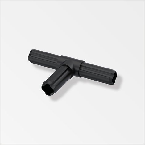alfer Combitech T-Verbinder Winkel Kunststoff 23,5 mm schwarz