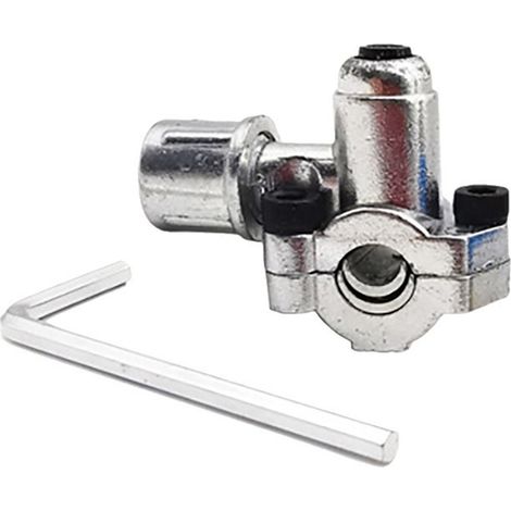 Set mit 3 gebohrten Serviceventilen (1/4", 5/16", 3/8") aus Aluminium/Stahl zum Befüllen von Kühlschränken und Klimaanlagen (1/5)