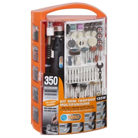 Mini Trapano Multifunzione Kit 300 141W Pg
