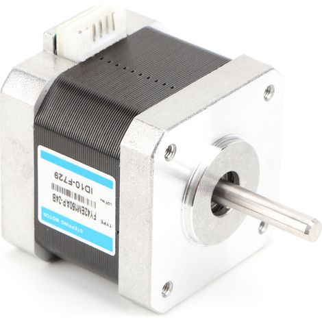 Zweiphasiger Nema 17 Schrittmotor, 24 V/1,5 A, 0,4 Nm Drehmoment, 1,8° Winkel, für industrielle Steuerung (1/5)