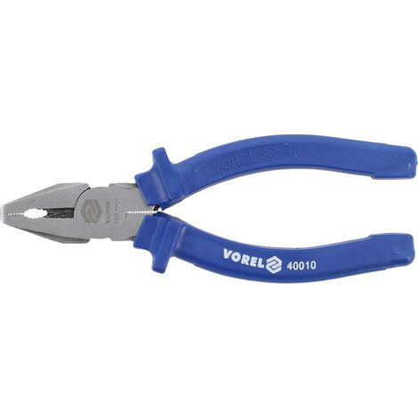 VOREL 40010 - alicates universales, tipo americana 160mm (1/2)