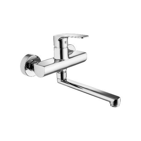 MISCELATORE MONOC. LAVELLO A MURO LINEA LIME Cromo PAFFO