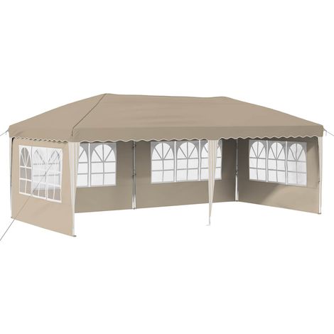 Maison Exclusive - Pop-up Partyzelt 575 x 289 x 245 cm Creme (1/5)
