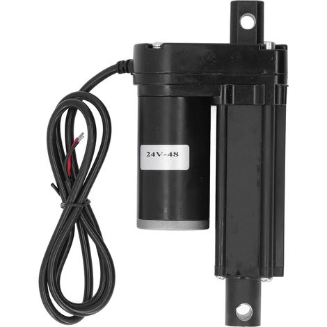 Actionneur linéaire électrique 50mm course 3500N 24V CC accessoire menuiserie maison (1/5)