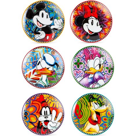 Egan Set 6 Piattini Dessert Disney Forever & Ever D.19 (1/3)