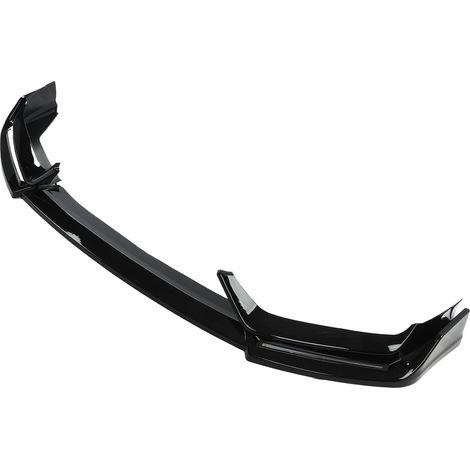 Frontstoßstangenspoiler-Lippensatz mit Diffusorschutz, Splitter und Nebelscheinwerfern, glänzend schwarz, Ersatz für Honda Civic Coupé 2-Türer 2016-2021 (1/5)