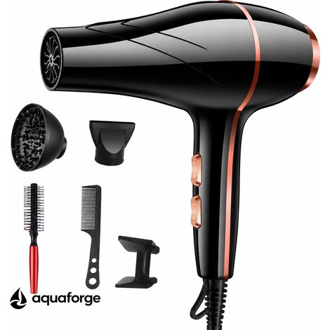 Sèche cheveux professionnel sans balais ions négatifs (1/5)
